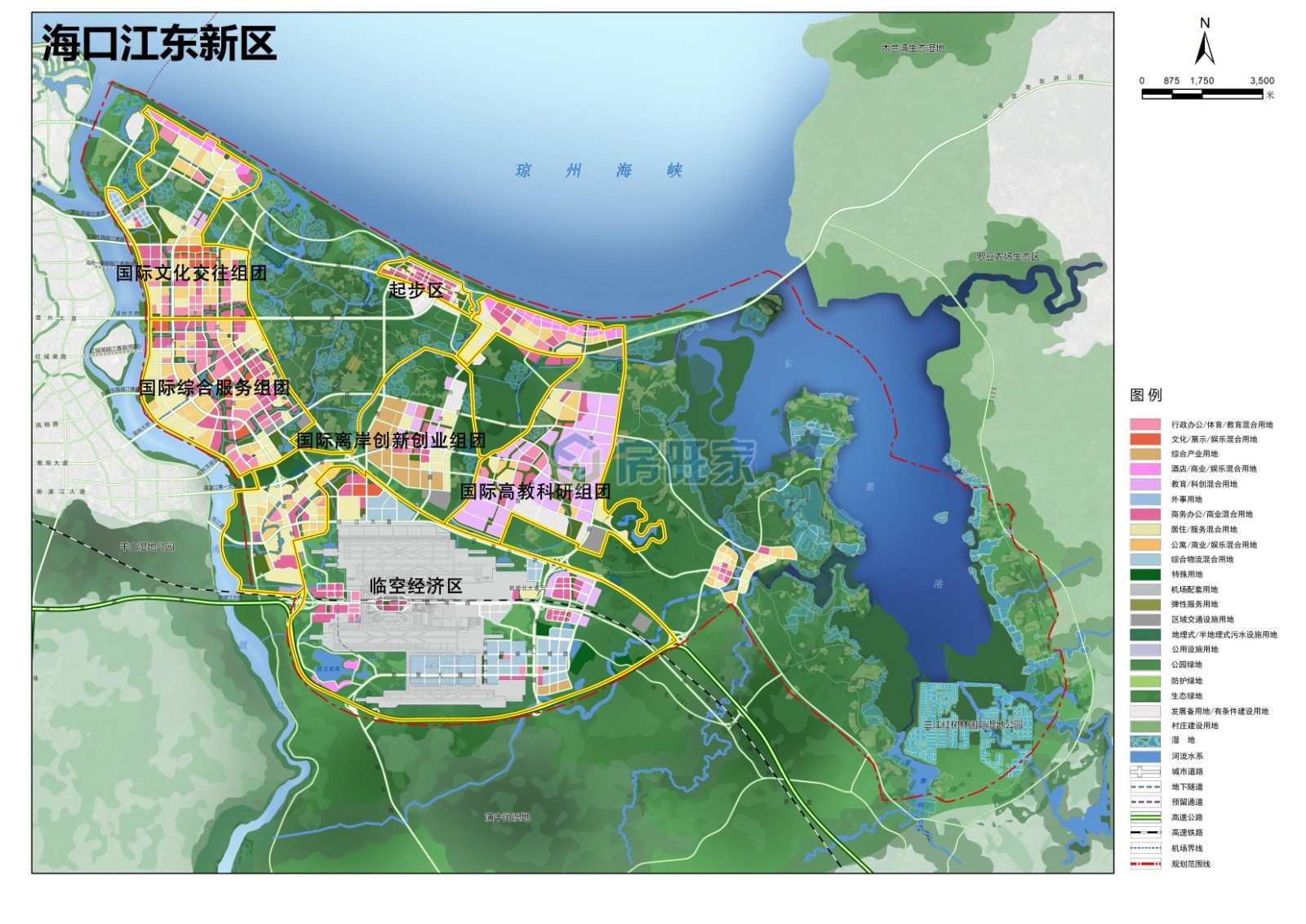 海口江东新区规划