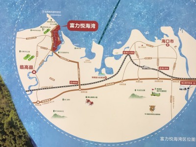 富力悦海湾交通图