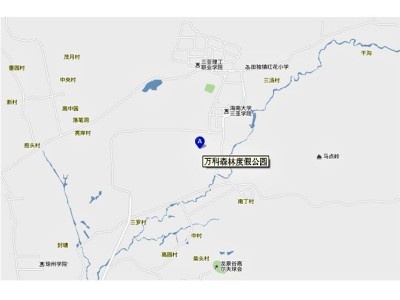 万科森林度假公园璞悦山交通图