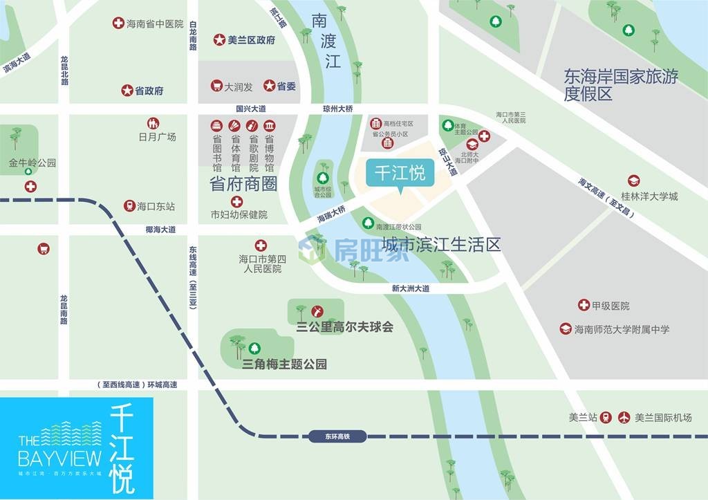 千江悦交通区位图