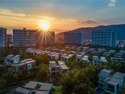 合景汀澜海岸实景图