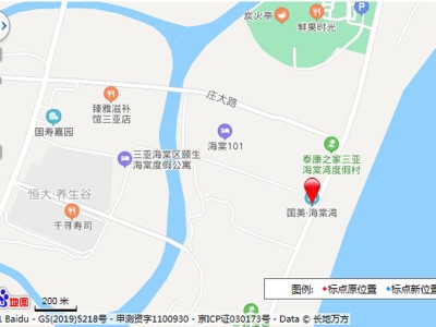 国美海棠湾交通图