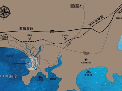 天成中央海岸交通图