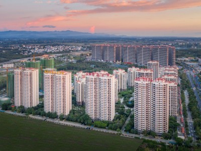 鸿坤理想海岸实景图