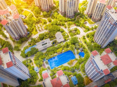 鸿坤理想海岸实景图