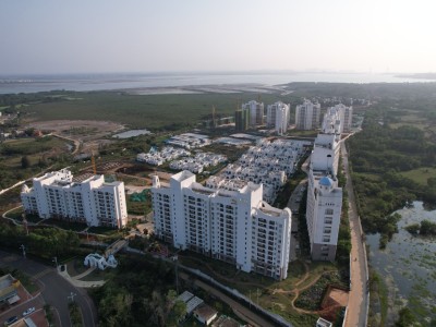 古盐田白鹭湾实景图