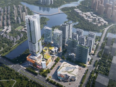 中粮三亚大悦中心效果图