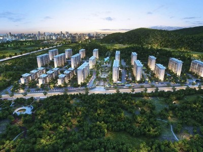 三亚东方太阳城山河苑效果图