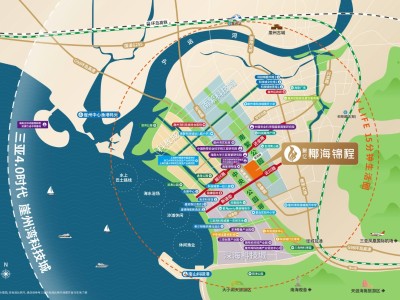 聚亿椰海锦程交通图