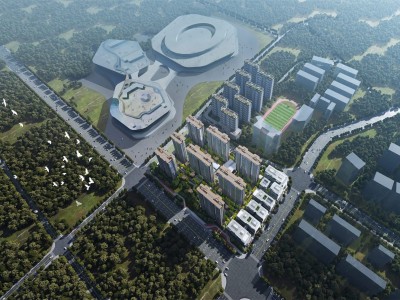 国瑞亚沙村效果图