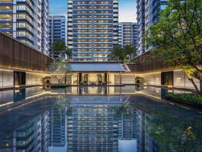 万科三亚湾实景图