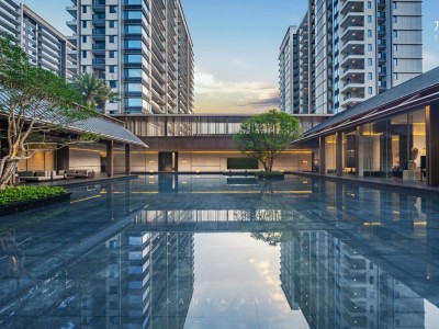 万科三亚湾实景图